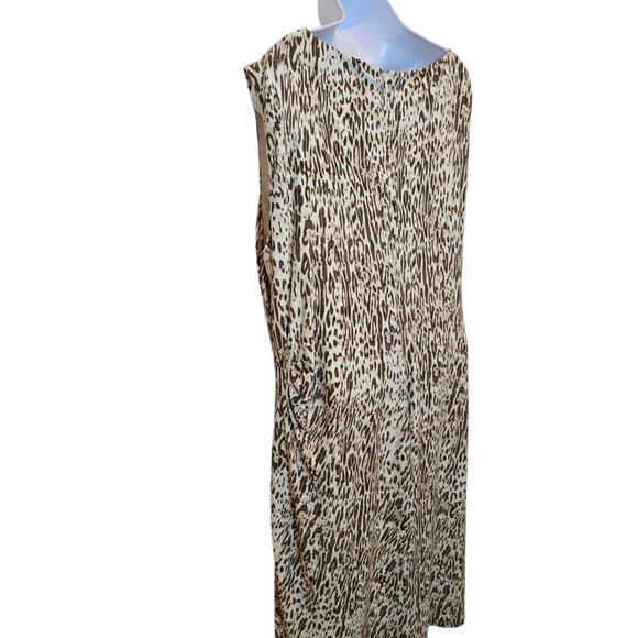 Jones New York Woman Animal Print Size 18W - Picture 9 of 15